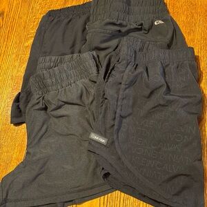 Women's Running Shorts Medium Lot Of 4